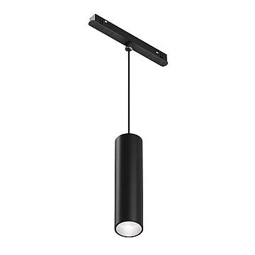Maytoni Faretto moderno Exility Focus LED 1 luce LED integrato nero alluminio