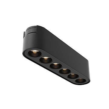 Maytoni Lampada da binario Radity Points 1 luce LED integrato nero metallo