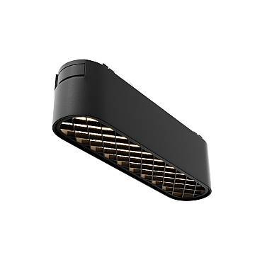 Maytoni Lampada da Binario Radity Basis Grid 1 luce LED integrato nero metallo Maytoni Lampada da Binario Radity Basis Grid 1 luce LED integrato nero metallo