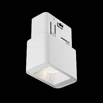 Maytoni Lampada Da Binario Moderna Exility Points S 1 Luce LED Integrato Bianco Alluminio