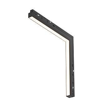 Maytoni Lampada da binario moderna Exility Basis 1 luce LED integrato nero alluminio Maytoni Lampada da binario moderna Exility Basis 1 luce LED integrato nero alluminio