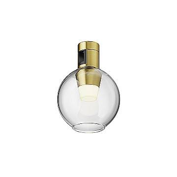 Maytoni Lampada da Binario Moderna Flarity Bubble 1 luce LED integrato ottone alluminio