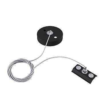 Maytoni Sospensione Unity 1 luce Monofase 220V nero metallo