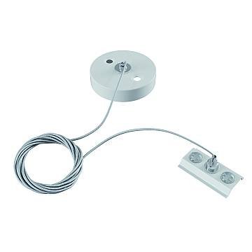 Maytoni Sospensione Moderna Unity 1 luce Monofase 220V Bianco Metallo