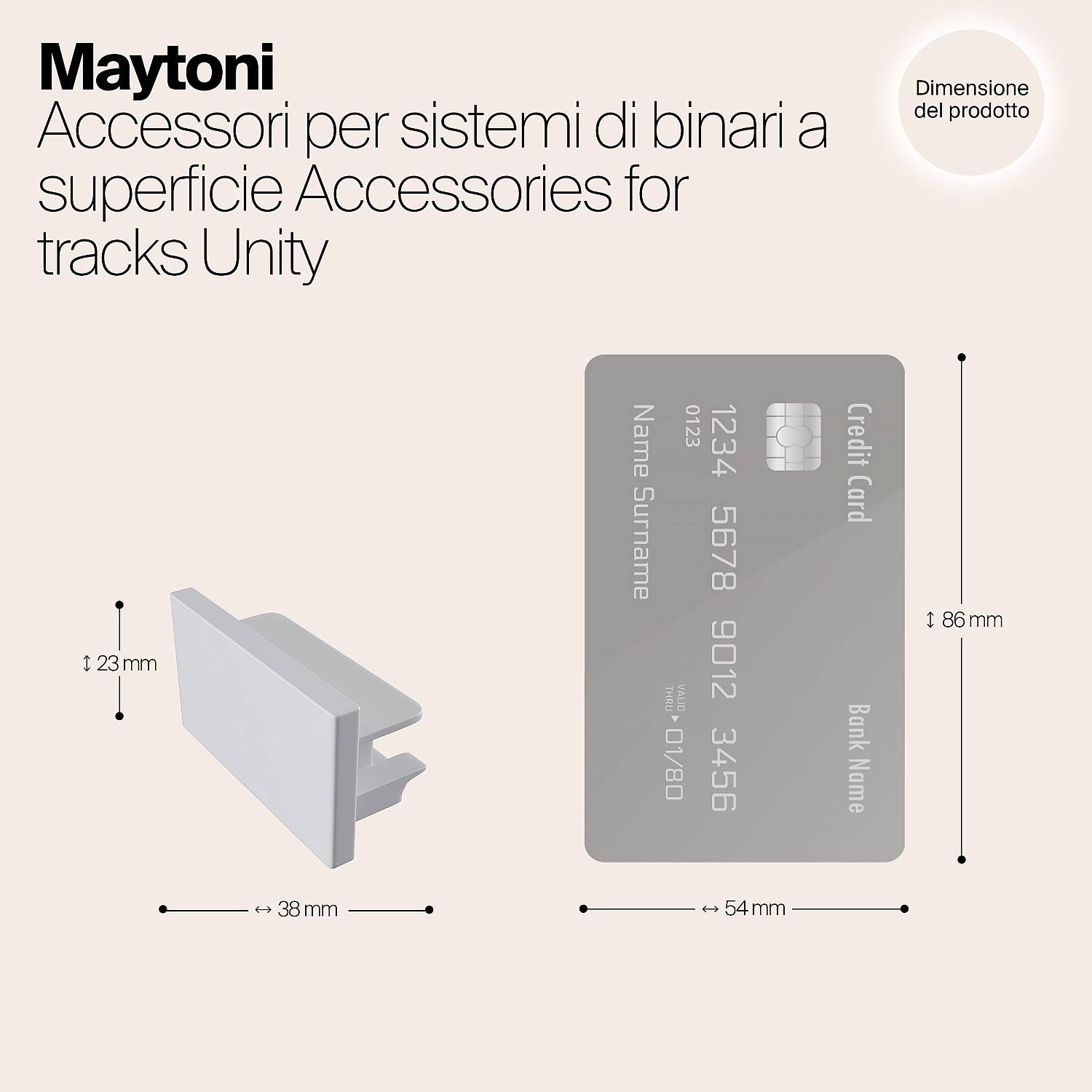 Un Tappo Terminale Tra001Ec-11W TRA001EC-11W