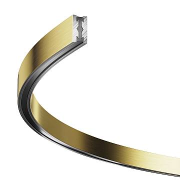 Maytoni binario Flarity 1 luce LED integrato ottone alluminio