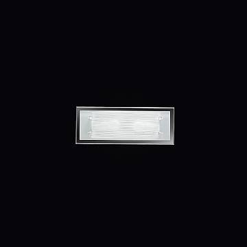 Applique Rettangolare Contemporanea Frame Vetro Bianco Satinato 2 Luci E27 Applique Rettangolare Contemporanea Frame Vetro Bianco Satinato 2 Luci E27