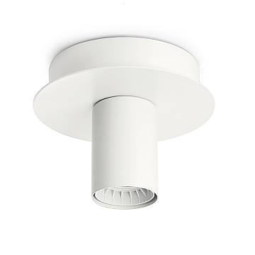 Plafoniera Contemporanea Up And Down Metallo Bianco 1 Luce E27 Plafoniera Contemporanea Up And Down Metallo Bianco 1 Luce E27
