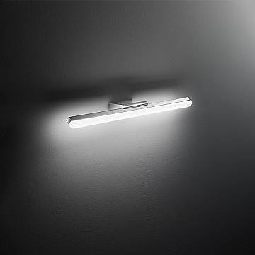 Applique Contemporanea Bold Metallo Cromo Acrilico Led 14W 3000K Applique Contemporanea Bold Metallo Cromo Acrilico Led 14W 3000K