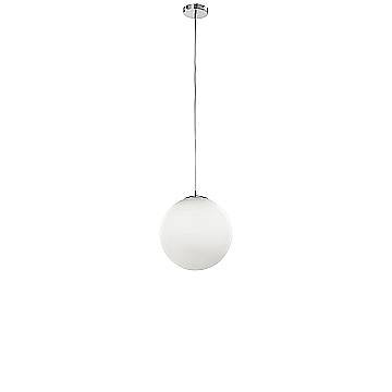 Sospensione Contemporanea Grape Metallo Vetro Bianco 1 Luce E27 Sospensione Contemporanea Grape Metallo Vetro Bianco 1 Luce E27