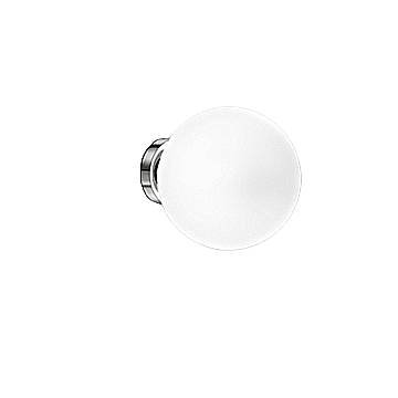 Applique Contemporanea Grape Metallo Vetro Bianco 1 Luce E27 Applique Contemporanea Grape Metallo Vetro Bianco 1 Luce E27