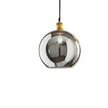 Vetro Sphere Fumè Specchiato D25 Foro E27 Vetro Sphere Fumè Specchiato D25 Foro E27