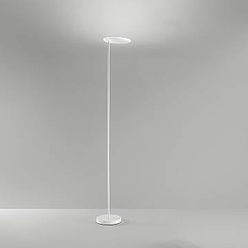 Piantana Moderna Ophelia Metallo Bianco Acrilico Led 15W 3000K Piantana Moderna Ophelia Metallo Bianco Acrilico Led 15W 3000K