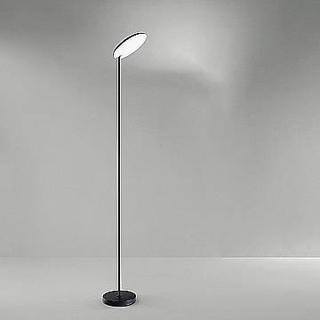 Piantana Moderna Ophelia Metallo Nero Acrilico Led 24W 3000K Piantana Moderna Ophelia Metallo Nero Acrilico Led 24W 3000K