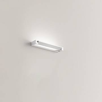 Applique Moderna Sway Metallo Bianco Acrilico Led 17W 3000K