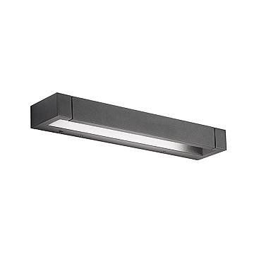 Applique Moderna Sway Metallo Nero Acrilico Led 17W 3000K