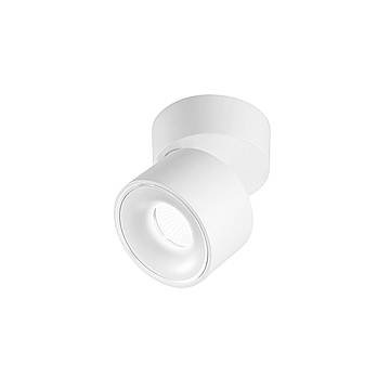Faretto Moderno Camera Metallo Bianco Led 8W 3000K