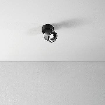 Faretto Moderno Camera Metallo Nero Led 8W 3000K