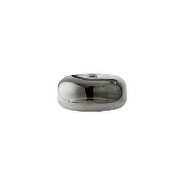 Diffusore Anima Vetro Soffiato Fumè Specchiato D33 E27 Diffusore Anima Vetro Soffiato Fumè Specchiato D33 E27