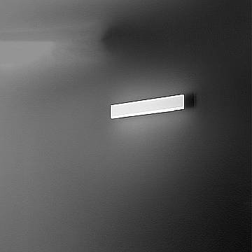 Applique Moderna Kante Metallo Bianco Acrilico Led 16W Cct 3000/4000/6000K