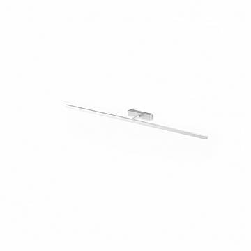 Applique Moderna Riga Metallo Bianco Acrilico Led 16W 3000K