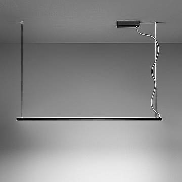 Sospensione Moderna Link Alluminio Nero Led 35W Dimmetabile Ip20 Sospensione Moderna Link Alluminio Nero Led 35W Dimmetabile Ip20