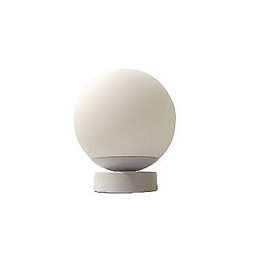 Lampada Da Scrivania Contemporanea Maga Metallo Bianco Vetro 1 Luce E14