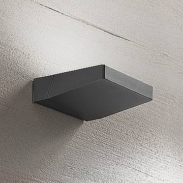 Applique Esterno Moderna Giro Alluminio Antracite Led 14W 3000K Ip54