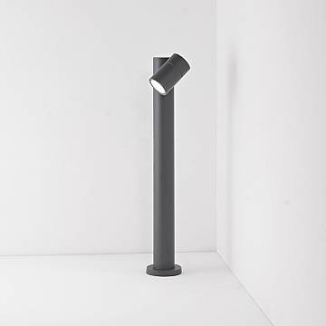 Paletto Esterno Contemporaneo Pull Alluminio Antracite 1 Gu10 Ip65