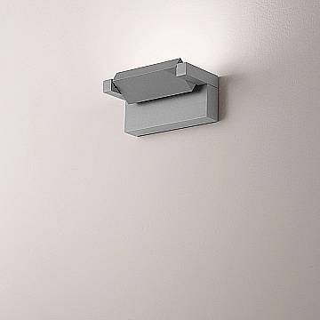 Applique Esterno Moderna Display Alluminio Gricio Led 20W Cct Ip65