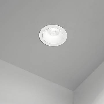 Faretto Incasso Moderno Oasis Metallo Bianco 1 Luce Gu10 Fisso Ip20 D9 Faretto Incasso Moderno Oasis Metallo Bianco 1 Luce Gu10 Fisso Ip20 D9