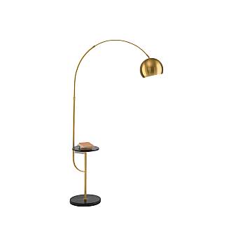 Piantana Contemporanea Tableau Metallo Ottone 1 Luce E27 Ip20