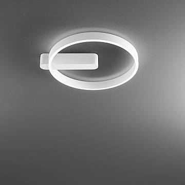 Plafoniera Moderna Off Metallo Bianco Led 52W Dimmerabile Ip20 Plafoniera Moderna Off Metallo Bianco Led 52W Dimmerabile Ip20