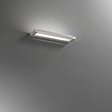 Applique Moderna Slim Metallo Alluminio Led 12W Dimmerabile Ip20
