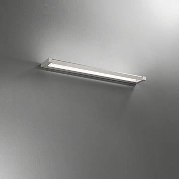 Applique Moderna Slim Metallo Alluminio Led 24W Dimmerabile Ip20