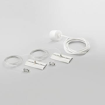 Kit Sospensione Grid Bianco 200Cm