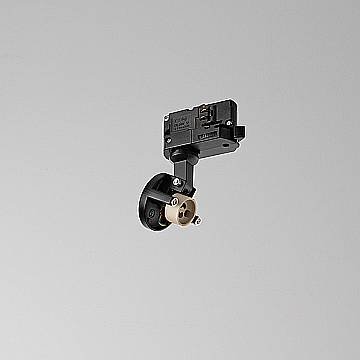 Faretto Moderno Binario Metallo Nero 1 Luce Gu10 Ip20