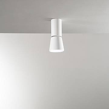 Plafoniera Moderna Kone Metallo Bianco Led 10W 3000K Ip20 Plafoniera Moderna Kone Metallo Bianco Led 10W 3000K Ip20