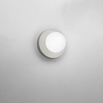 Applique Contemporanea Ceramic Grigio Vetro Bianco 1 Luce G9 Ip20 Applique Contemporanea Ceramic Grigio Vetro Bianco 1 Luce G9 Ip20