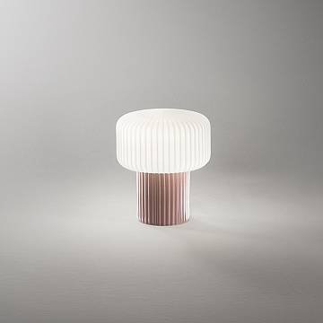 Lumetto Moderno Otty Ceramica Tortora Vetro 1 Luce G9 Ip20 Lumetto Moderno Otty Ceramica Tortora Vetro 1 Luce G9 Ip20