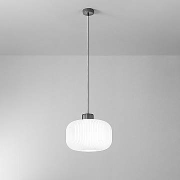 Sospensione Contemporanea Lucerna Metallo Ceramica Bianco 1 Luce E27 Ip20 D35 Sospensione Contemporanea Lucerna Metallo Ceramica Bianco 1 Luce E27 Ip20 D35