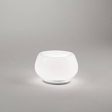 Lumetto Moderno Kave Metallo Vetro Bianco Led 12W 3000K Dimmerabile Ip20 Lumetto Moderno Kave Metallo Vetro Bianco Led 12W 3000K Dimmerabile Ip20
