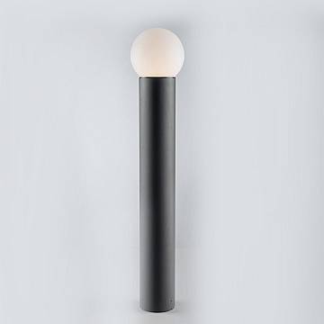 Paletto Esterno Moderno Brooklyn Alluminio Nero Bianco 1 Luce E27 Ip44 Paletto Esterno Moderno Brooklyn Alluminio Nero Bianco 1 Luce E27 Ip44