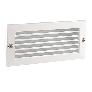 Plafoniera Esterno Contemporanea Peyton Pc Bianco Griglia 1 Luce E27 Ip54