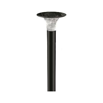 Paletto Con Testapalo Solare Nero 15W Cct Ip65