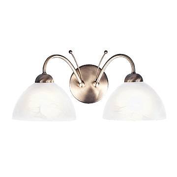 Applique Contemporanea Milanese Acciaio Adjustable Vetro 2 Luci E14 Applique Contemporanea Milanese Acciaio Adjustable Vetro 2 Luci E14
