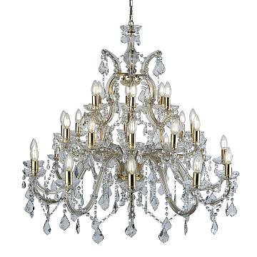 Lampadario Classico Marie Therese Acciaio Adjustable Acrilico Trasparente 30 Luci E14 Lampadario Classico Marie Therese Acciaio Adjustable Acrilico Trasparente 30 Luci E14