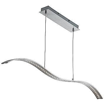 Lampadario Moderno Ala Acciaio Argento Marrone Led 10W 3000K Lampadario Moderno Ala Acciaio Argento Marrone Led 10W 3000K