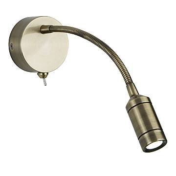 Applique Contemporanea Flexy Acciaio Adjustable Led 0,75W 3000K Applique Contemporanea Flexy Acciaio Adjustable Led 0,75W 3000K