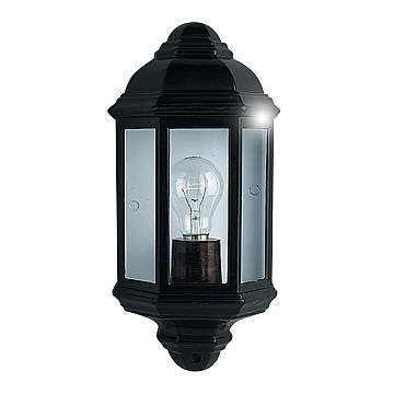Applique Vintage-Decò Maine Alluminio Nero 1 Luce E27 Applique Vintage-Decò Maine Alluminio Nero 1 Luce E27